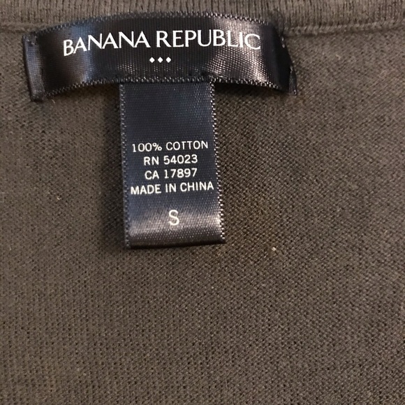 Banana Republic crochet front puff sleeve knit top - Picture 5 of 5